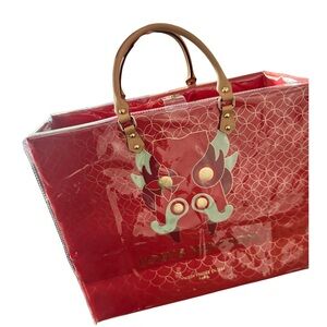 Louis Vuitton Immortalized Red and Gold Year of the Dragon Tote Bag